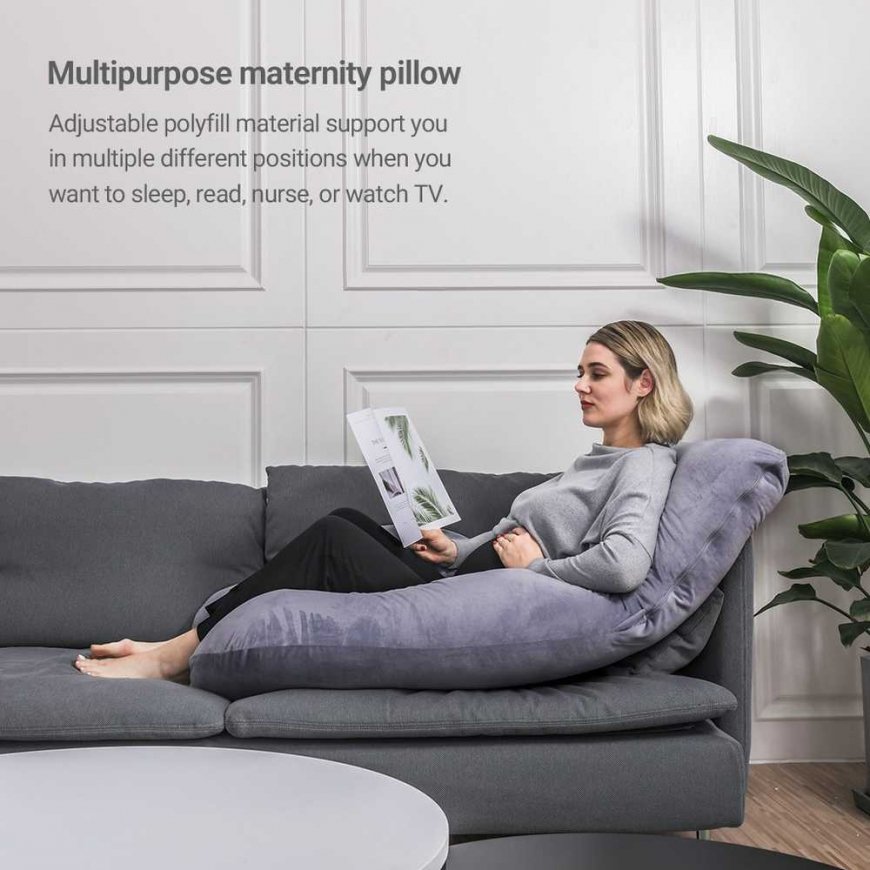 MOMCOZY MULTIFUNCTIONAL PREGNANCY PILLOW, U SHAPE – 4