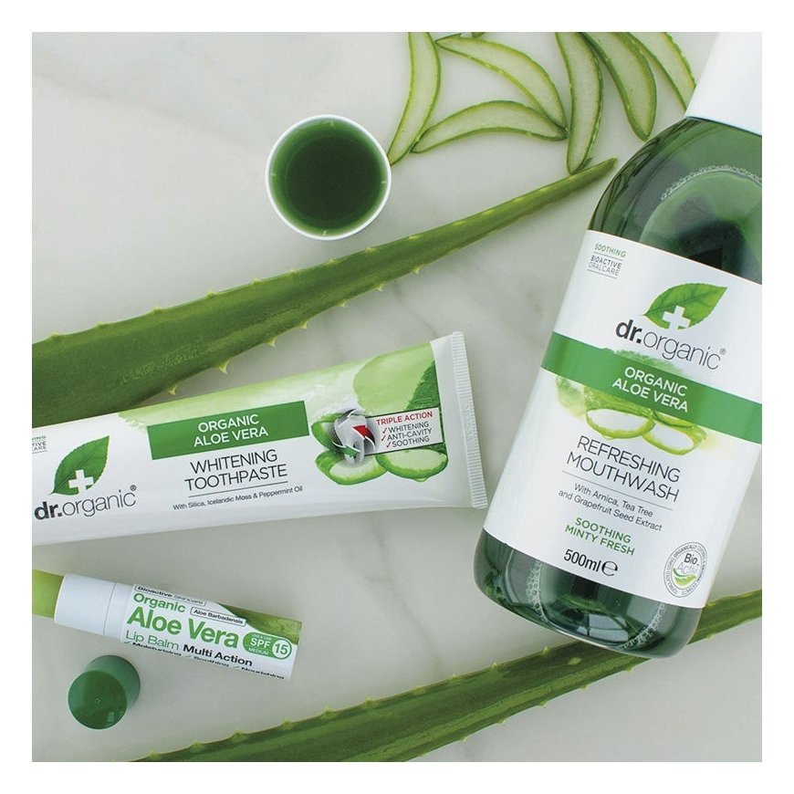 Dr Organic Aloe Vera Whitening toothpaste 100 ml – 2