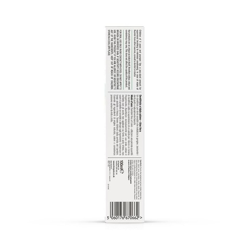 Dr Organic Aloe Vera Whitening toothpaste 100 ml – 4