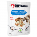 Cat treats : Ontario Cat Chicken and Pollock Double Sandwich 50g