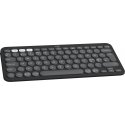 Logitech Pebble Keys 2 K380s tastatūra RF bezvadu sakari + Bluetooth QWERTY Dāņu, Somu, Norvēģu, Zvi Logitech Pebble Keys 2 K380s tastatūra RF bezvadu sakari + Bluetooth QWERTY Dāņu, Somu, Norvēģu, Zvi