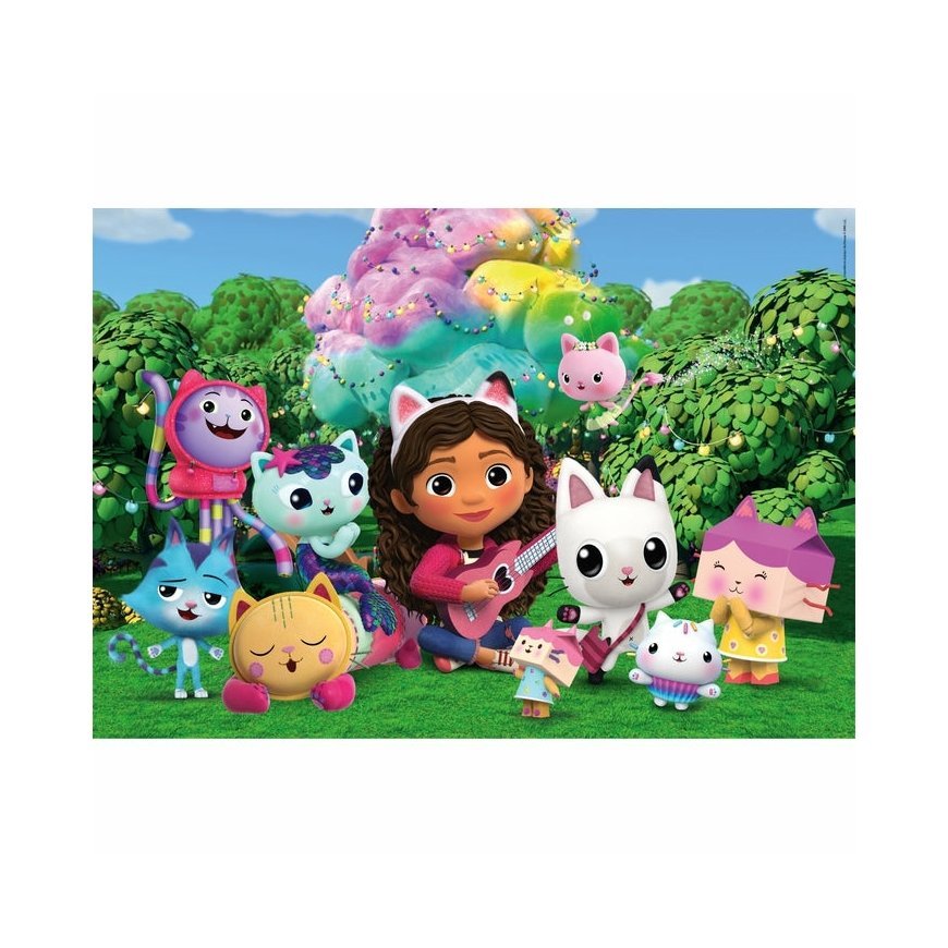 Clementoni Supercolor Gabbys Dollhouse Dėlionė 24 vnt Animaciniai filmai – 2