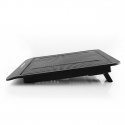 Modecom CF13 подставка с охлаждением для ноутбука 35,6 cm (14") Черный
