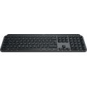 Logitech MX Keys S tastatūra RF bezvadu sakari + Bluetooth QWERTZ Vācu Grafīts