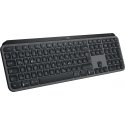 Logitech MX Keys S tastatūra RF bezvadu sakari + Bluetooth QWERTZ Vācu Grafīts