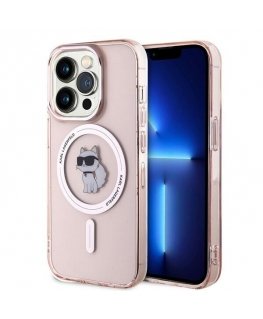 Karl Lagerfeld KLHMP14LHFCCNOP iPhone 14 Pro 6.1" różowy|pink ha