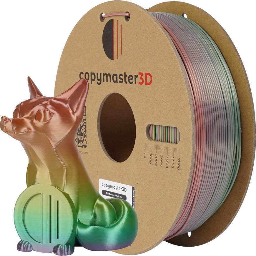 Copymaster3D PLA Rainbow -filamentti 3D -tulostimeen, 1.75 mm, sateenkaari