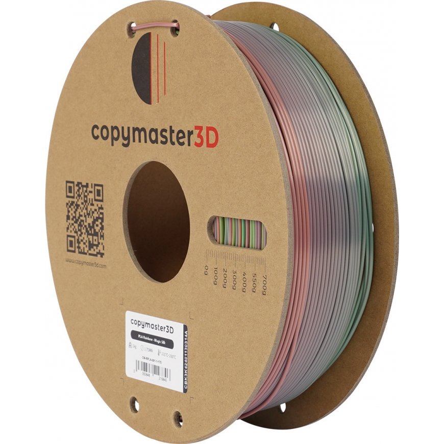 Copymaster3D PLA Rainbow -filamentti 3D -tulostimeen, 1.75 mm, sateenkaari – 3