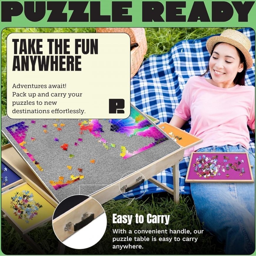Puzzle Ready - Puzzle board with legs, for 1500 pieces – 2