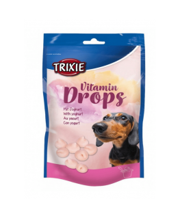 Treats for dogs : Trixie Vitamin Drops with Yoghurt, 200g