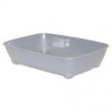 Cat litter tray : Magic Cat Litter Tray Economy 42*31*13cm, grey Cat litter tray : Magic Cat Litter Tray Economy 42*31*13cm, grey