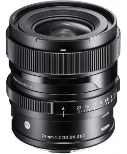 Sigma 24mm F2 DG DN MILC Plačiakampis objektyvas Juoda