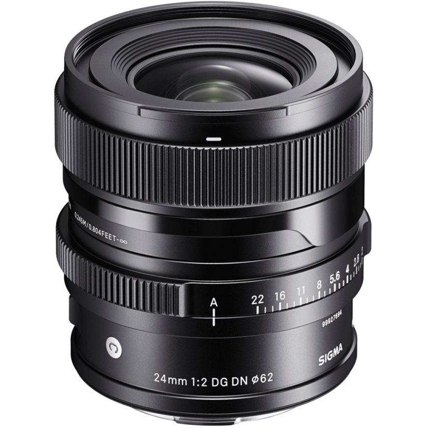 Sigma 24mm F2 DG DN MILC Laajakulmaobjektiivi musta