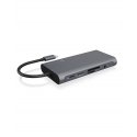 ICY BOX IB-DK4040-CPD Проводная USB 3.2 Gen 1 (3.1 Gen 1) Type-C Антрацит, Черный ICY BOX IB-DK4040-CPD Проводная USB 3.2 Gen 1 (3.1 Gen 1) Type-C Антрацит, Черный