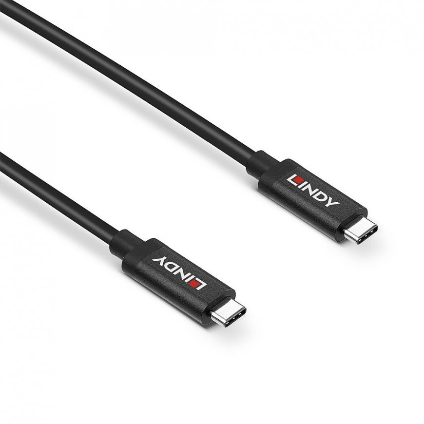 Lindy 43348 USB-kaapeli 3 m USB 3.2 Gen 2 (3.1 Gen 2) USB C musta – 3