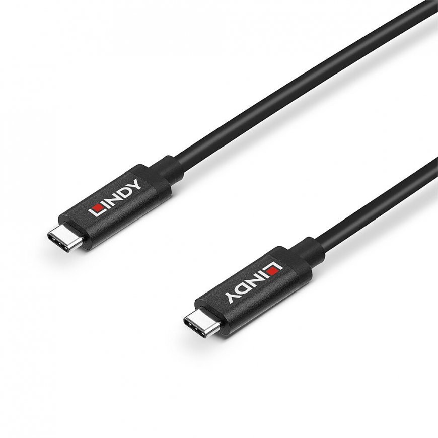Lindy 43348 USB-kaapeli 3 m USB 3.2 Gen 2 (3.1 Gen 2) USB C musta – 5