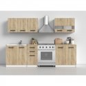 Topeshop KUCHNIA SET SONOMA набор мебели для кухни/столовой Topeshop KUCHNIA SET SONOMA набор мебели для кухни/столовой