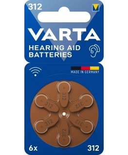 Varta 312 Vienreizējas lietošanas baterija PR41 Cinka-gaisa