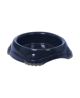 Bowl for animals, plastic - Placek Bowl. MC Non-slip, blue|berry