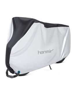 Waterproof bike cover size XL - black