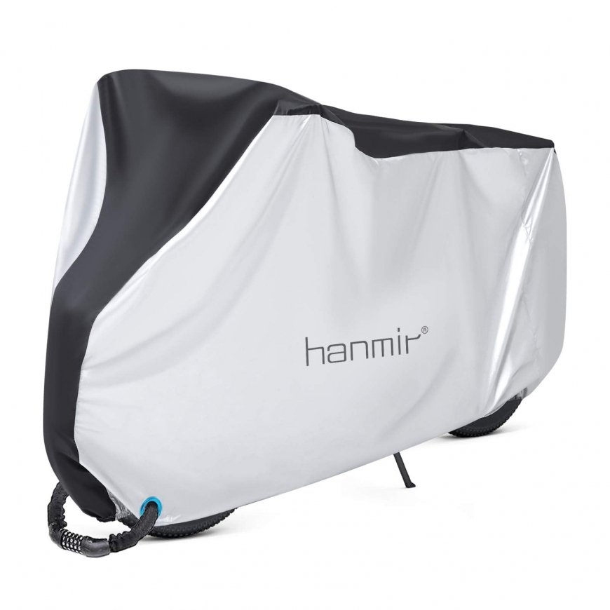 Waterproof bike cover size XL - black