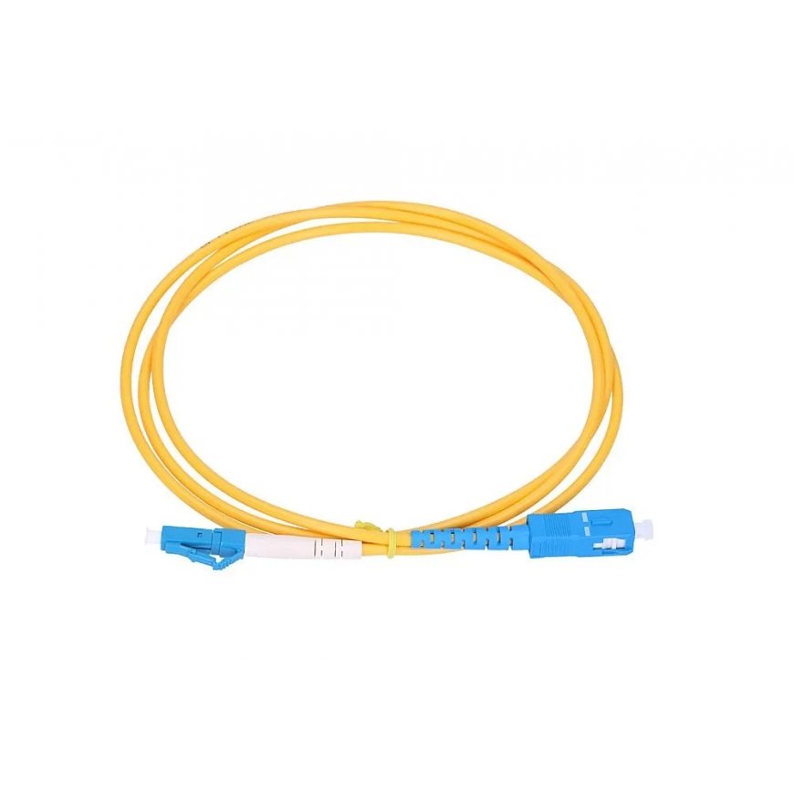 Extralink EX.12257 InfiniBand ja kiudoptilised kaablid 0,5 m SC LC FTTH Kollane