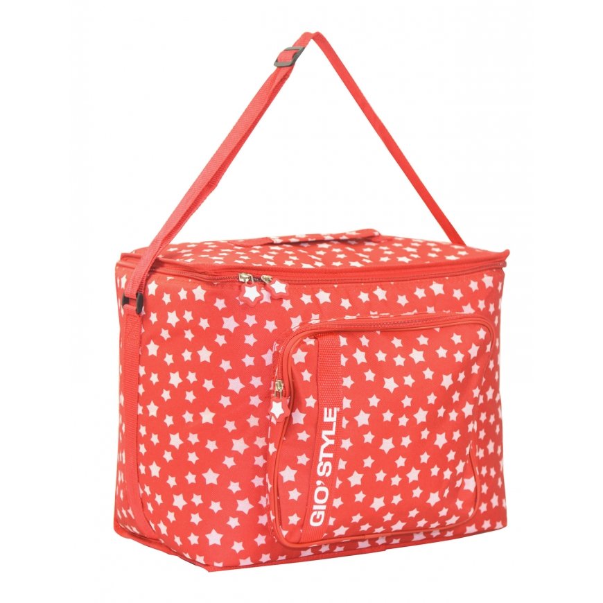 Thermal bag Stars 20 assorted, red|green|blue|pink