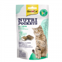 Cat treats : GimCat Nutri Pockets with Mint and Multivitamin, 60