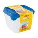 Food containers set of 3, square 3x1,2L Fresh&Go blue Food containers set of 3, square 3x1,2L Fresh&Go blue
