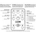 Universal Audio UAFX OX Stomp -pedaali Universal Audio UAFX OX Stomp -pedaali
