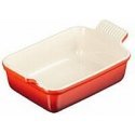 Le Creuset Rectangular Heritage Stoneware 19x14cm | 1,1L black Le Creuset Rectangular Heritage Stoneware 19x14cm | 1,1L black