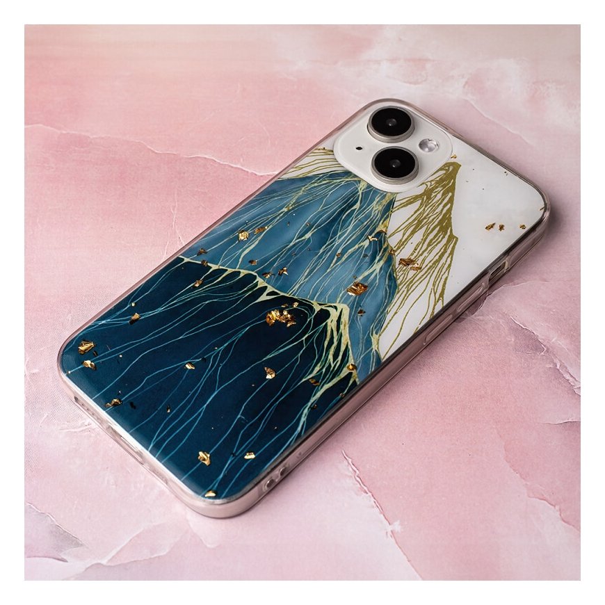 Fusion Gold Glam Mountain silicone case for Samsung S921B Galaxy