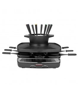 Gastroback Raclette Fondue Set Family And Friends раклетница-гриль 8 человек 1200 W Черный