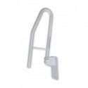 Tiltable bathroom handrail - metal Tiltable bathroom handrail - metal