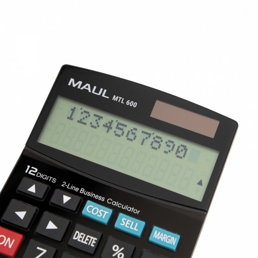 MAUL MTL 600 kalkulators Desktops Displeja kalkulators Melns – 2
