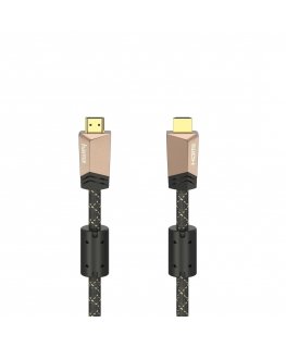 Hama 00205024 HDMI-kaapeli 0,75 m HDMI-tyyppi A (vakio) musta, Vaaleanpunainen