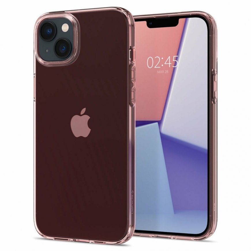 Spigen Crystal Flex mobiliojo telefono dėklas 17 cm (6.7") Rožinė