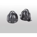 JATA EX421 соковыжималка Ручная соковыжималка 40 W Черный, Нержавеющая сталь, Прозрачный