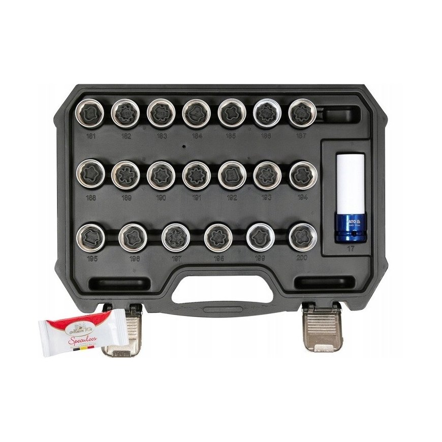 TURVAKRUVIDE PISKUSTE KOMPLEKT YT-060306 YATO – 2