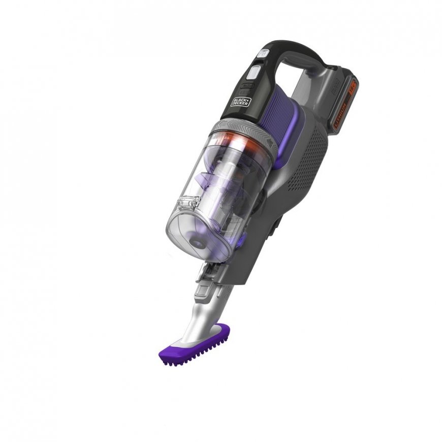 Black & Decker BHFEV182CP käsitolmuimeja Violetne Kotita – 3