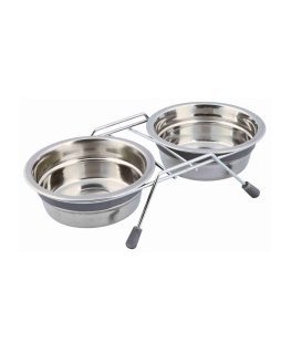Trixie Eat on Feet Bowl Set, 2*0.45l|13cm