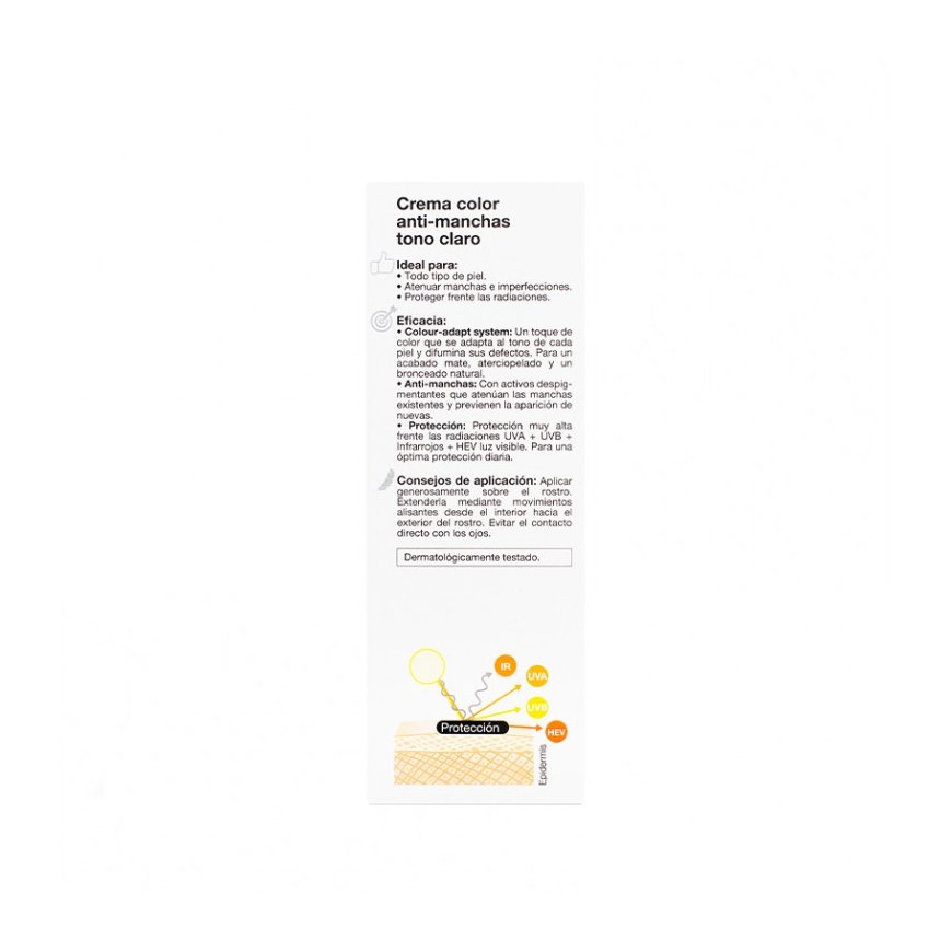 BELLA AURORA Dark Spot CC Cream SPF50+. Light shade 30 ml CC kremas – 4