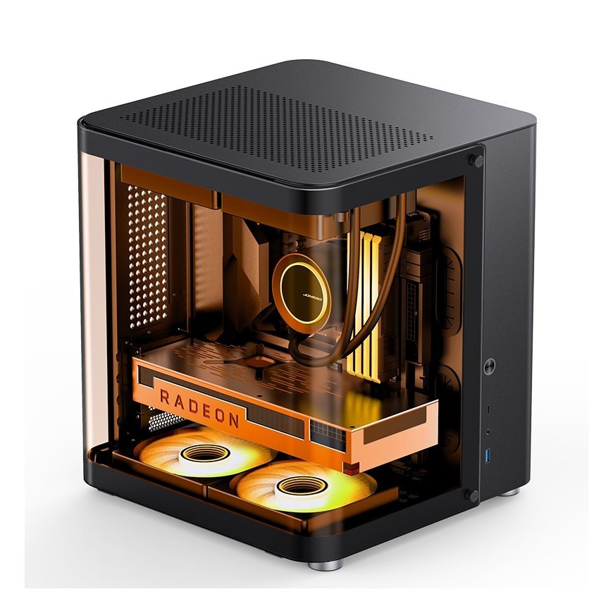 Jonsbo TK-1 2.0 Mini Tower musta – 4