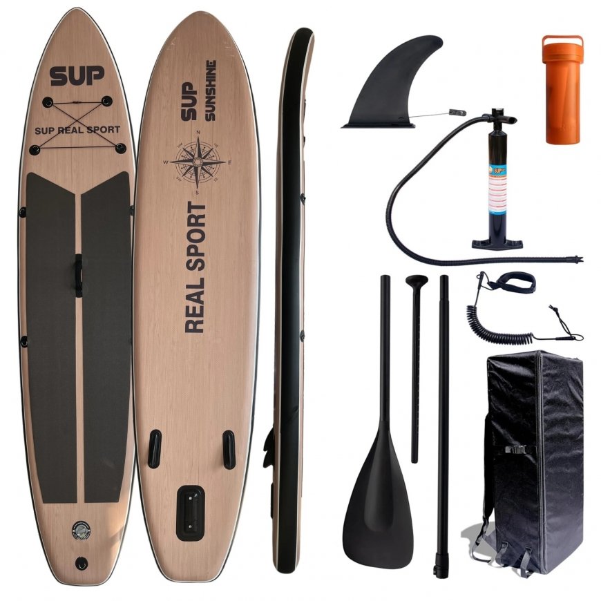EXTRALINK DESKA SUP 350CM POMPOWANA ZESTAW