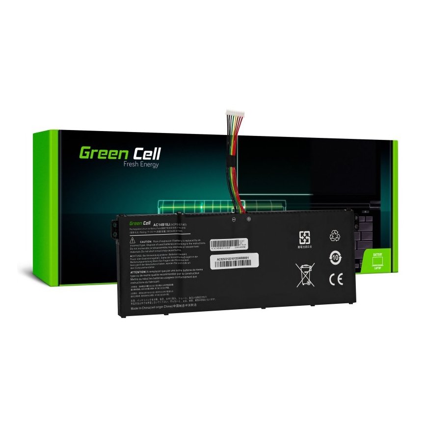 Green Cell AC52V2 portatīvo datoru rezerves daļa Baterija