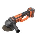 Black & Decker BCG720M1-QW nurklihvija 12,5 cm 8600 RPM Black & Decker BCG720M1-QW nurklihvija 12,5 cm 8600 RPM