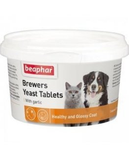 Vitamin supplemented food : Beaphar Brewers Yeast tablets with g