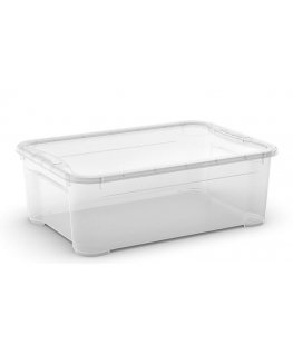 KIS T Box M Storage box Rectangular Plastic Transparent
