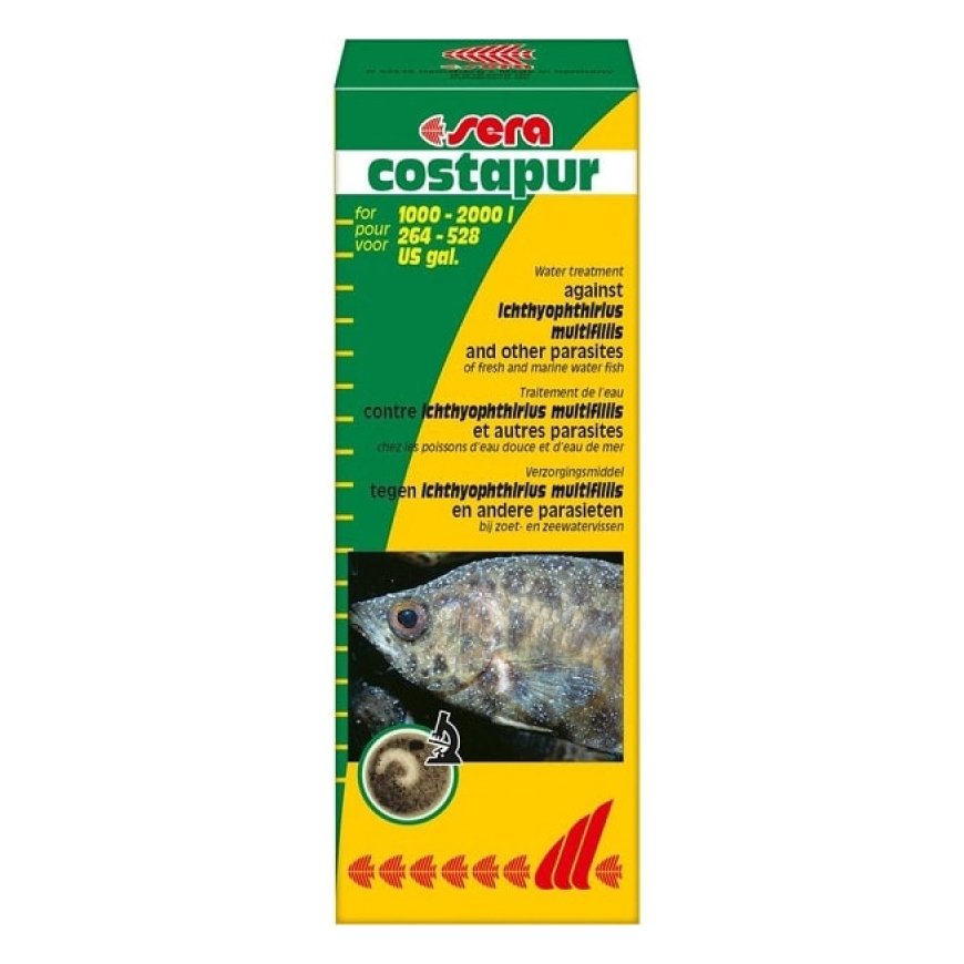 Fish treatment : Sera Costapur F 100ml