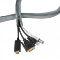 LogiLink KAB0071 kaapelisuojus Harmaa